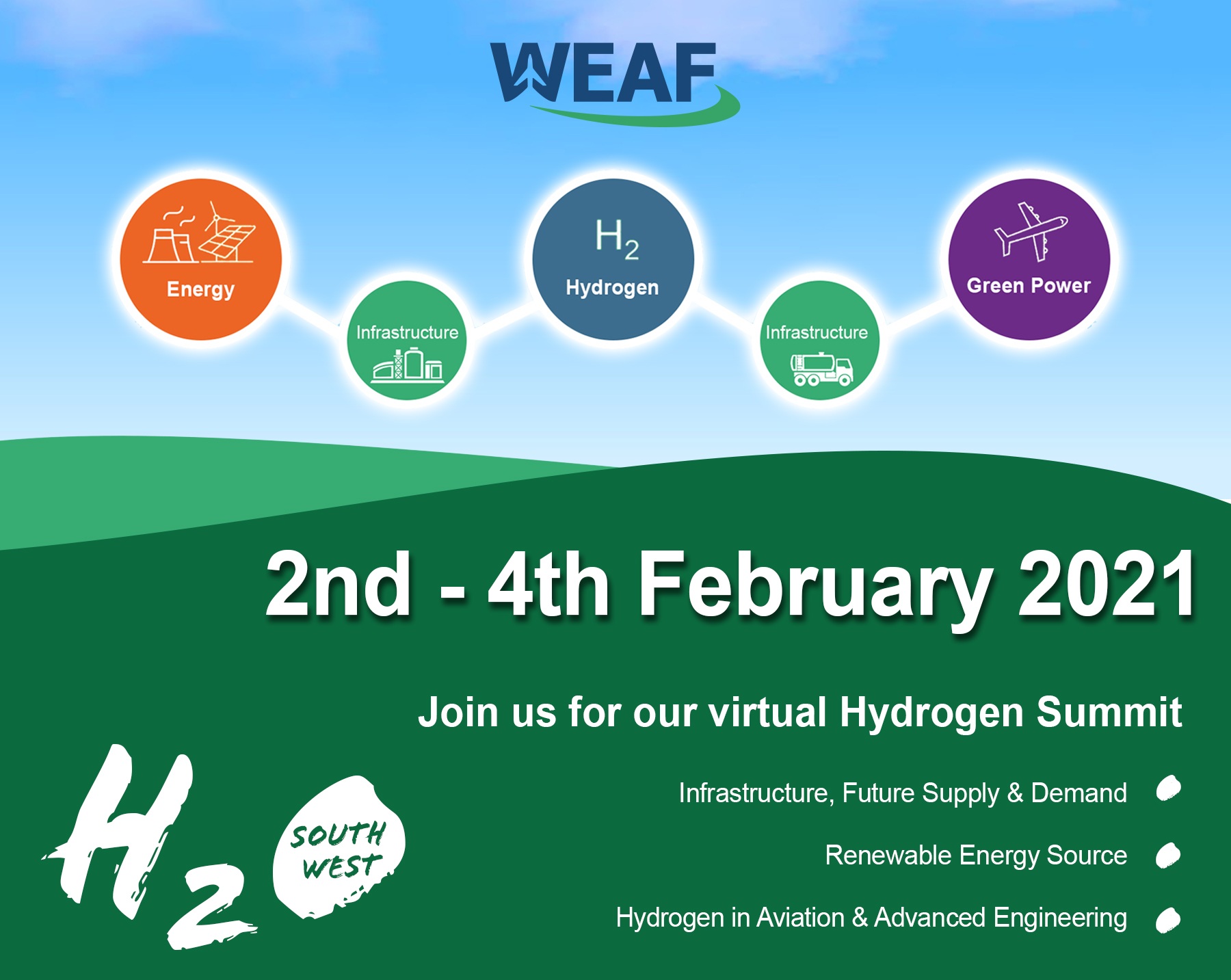 WEAF announces first Virtual Hydrogen Summit