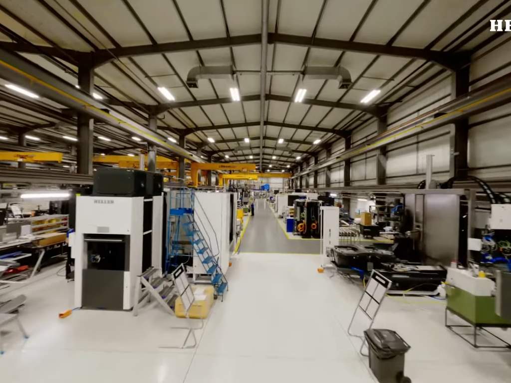 Drone flies through Heller UK’s Redditch facility
