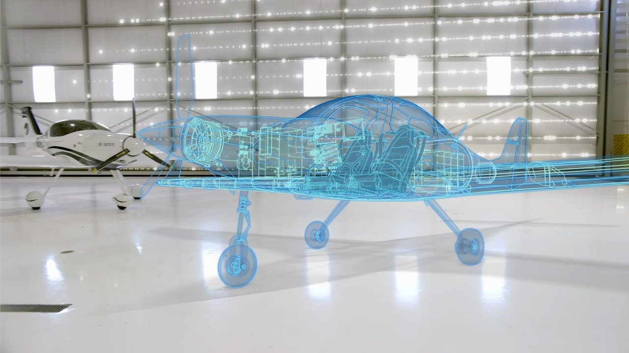Tomorrow's electric planes, today